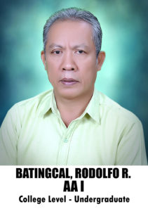 BATINGAL, Rodolfo R