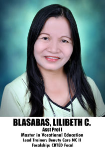 BLASABAS, Lilibeth C