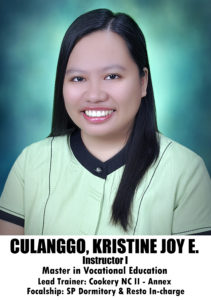 CULANGGO, Kristine Joy E