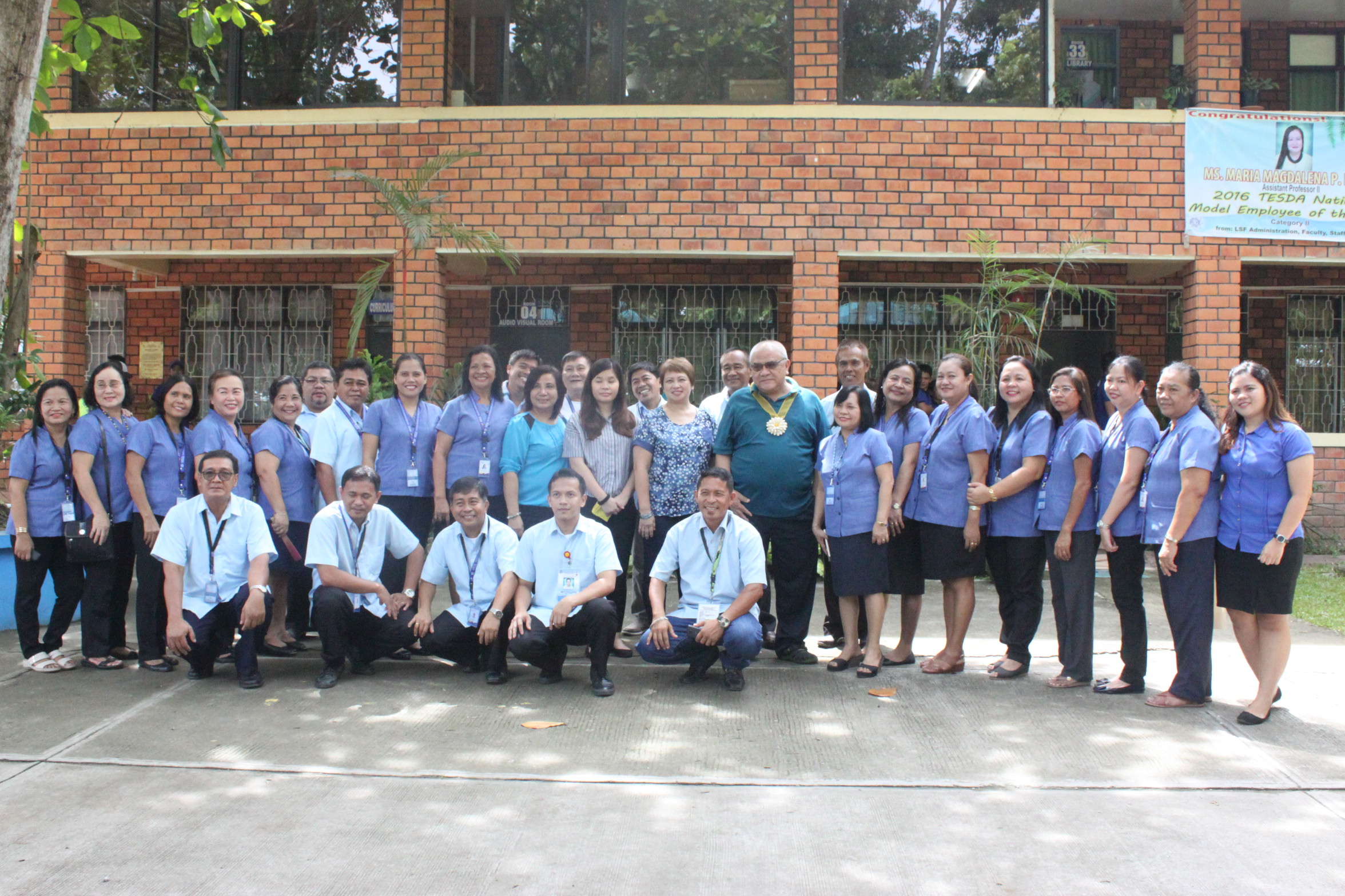 TESDA BM Asper visits LSF