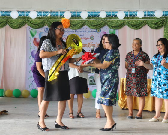 Turn Over Ceremony of the Key of Responsibility 				And Ribbon Cutting of Completed Projects