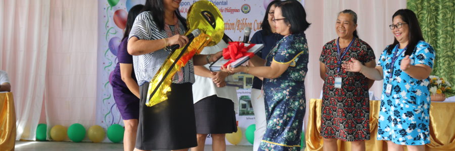 Turn Over Ceremony of the Key of Responsibility 				And Ribbon Cutting of Completed Projects